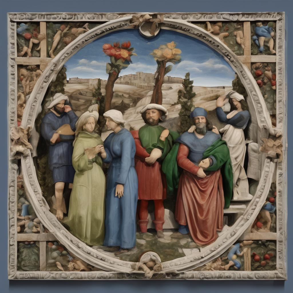 Ο Καλλιτεχνικός Στυλ του Giovanni della ROBBIA: Μια Ματιά στην Τέχνη του